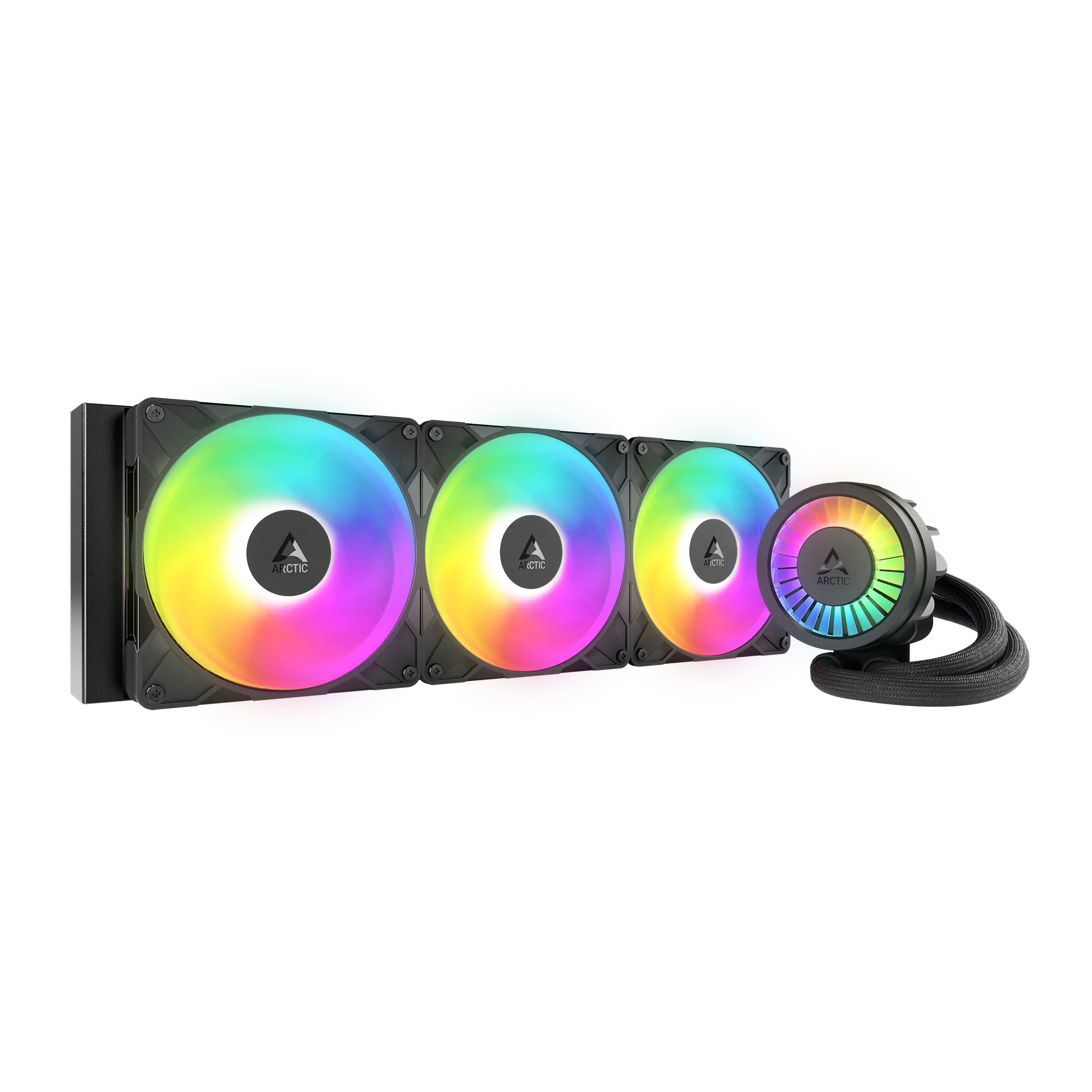 مبرد سائل للمعالج ARCTIC Freezer III Pro 420 A-RGB الكل في واحد - Thumbnail 4