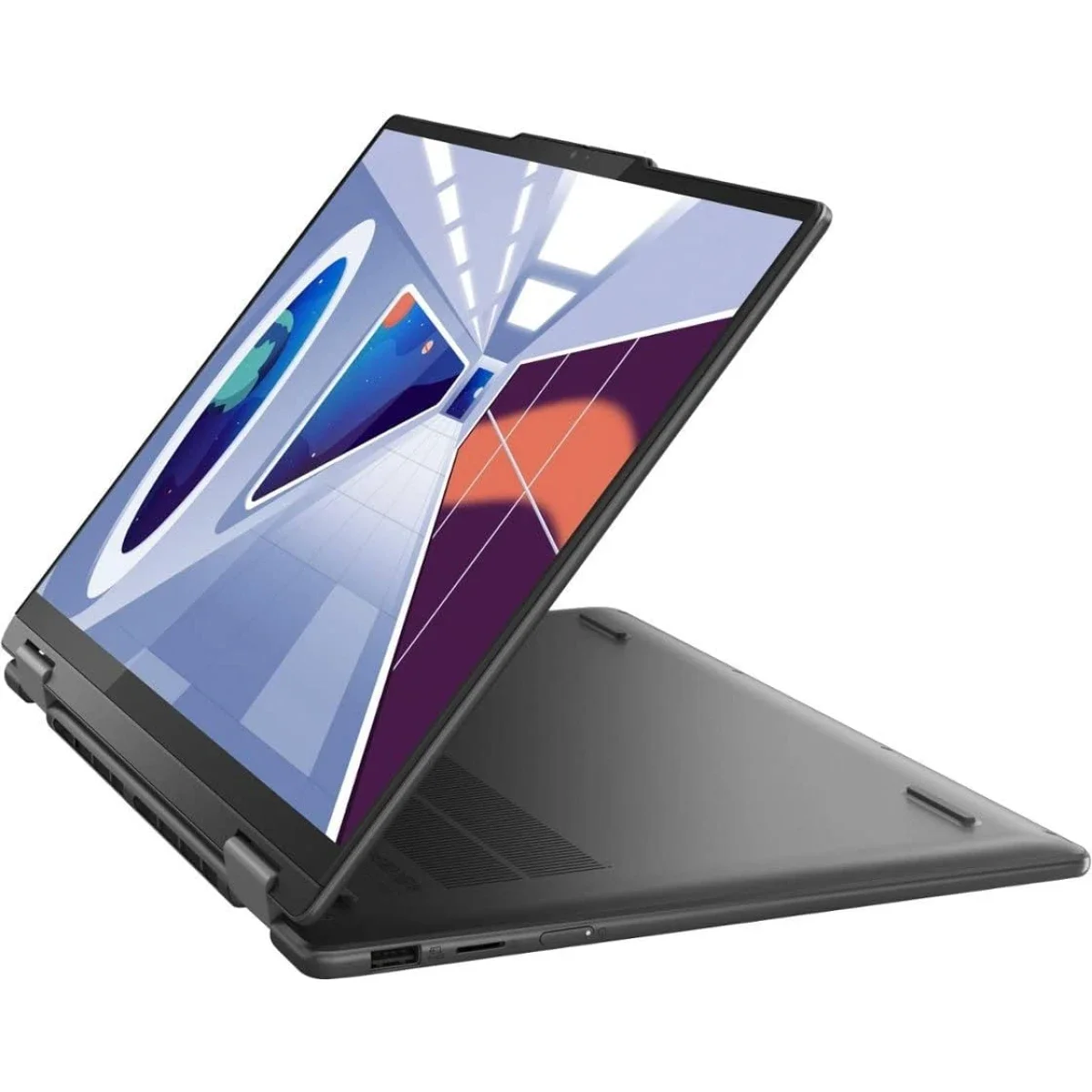 Lenovo Yoga 7 14 2-in-1 Laptop 13th Gen Intel Core i5-1340P 14-Inch OLED Touch 8GB RAM 512GB SSD Storm Grey - Image 3