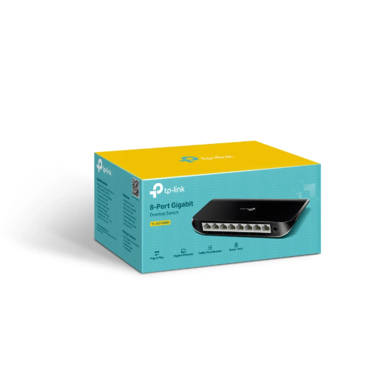 سويتش مكتبي TP-LINK TL-SG1008D جيجابت 8 منافذ - Thumbnail 5