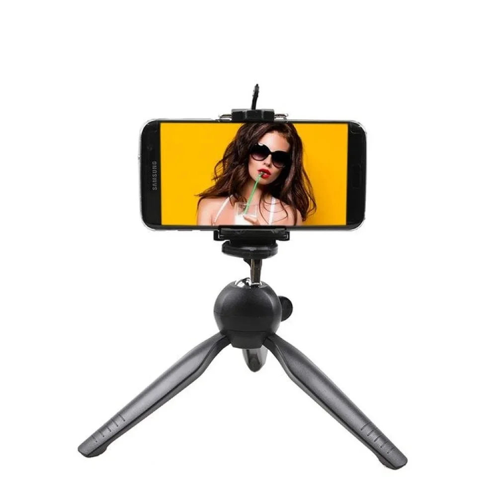 YUNTFNG XH-228 Universal Mini Mobile Tripod with 360° Rotating Ball Head and Mobile Clip - Thumbnail 7