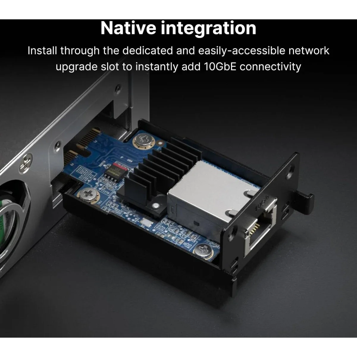 وحدة إيثرنت Synology E10G22-T1-Mini RJ45 10G بسرعة حتى 10 Gb/s وواجهة PCIe 3.0 x2 ودعم 5/2.5/1Gbps - Image 2