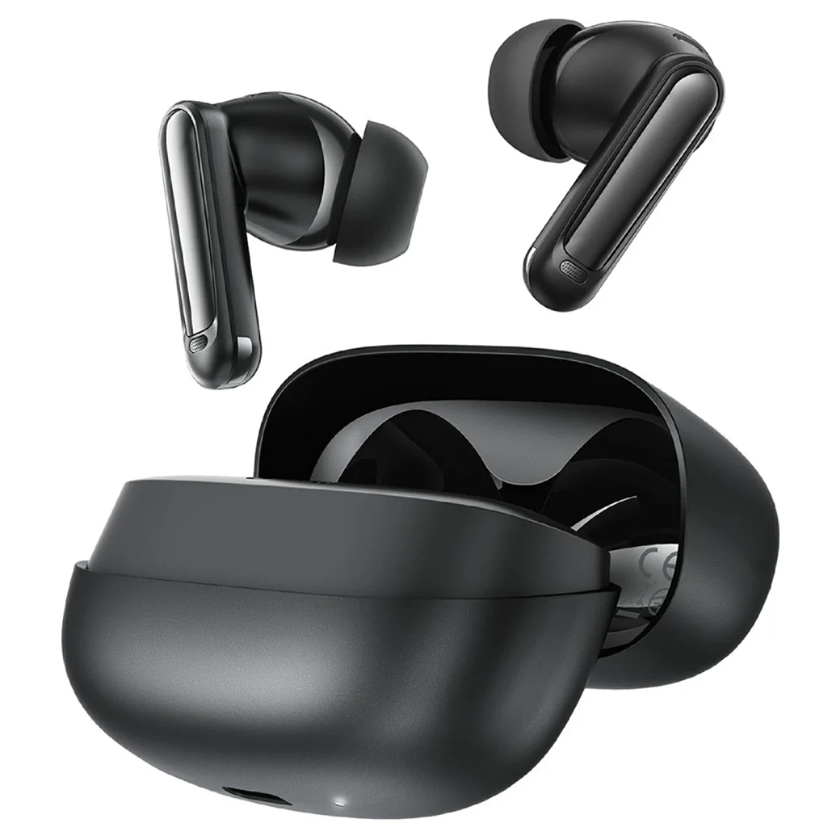 ACEFAST W8 AI Translation Wireless Earbuds with ANC and ENC, Bluetooth 6.0 - Black - Thumbnail 4