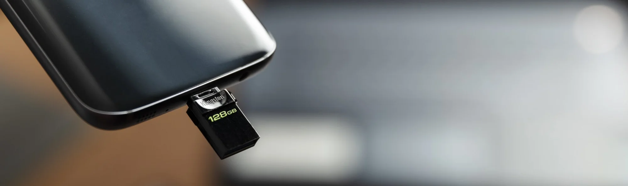 فلاش USB Kingston DTDUO3/64GB DataTraveler microDuo USB 3.0 - Thumbnail 5