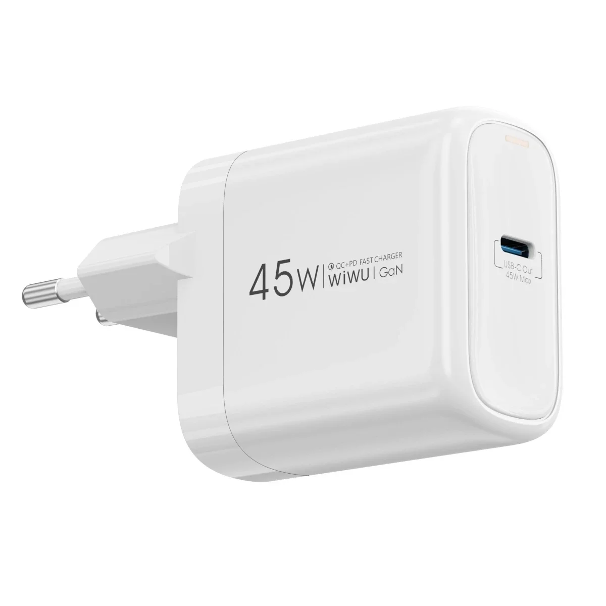 WIWU Wi-U035 Ark 45W PD GaN Wall Charger - White