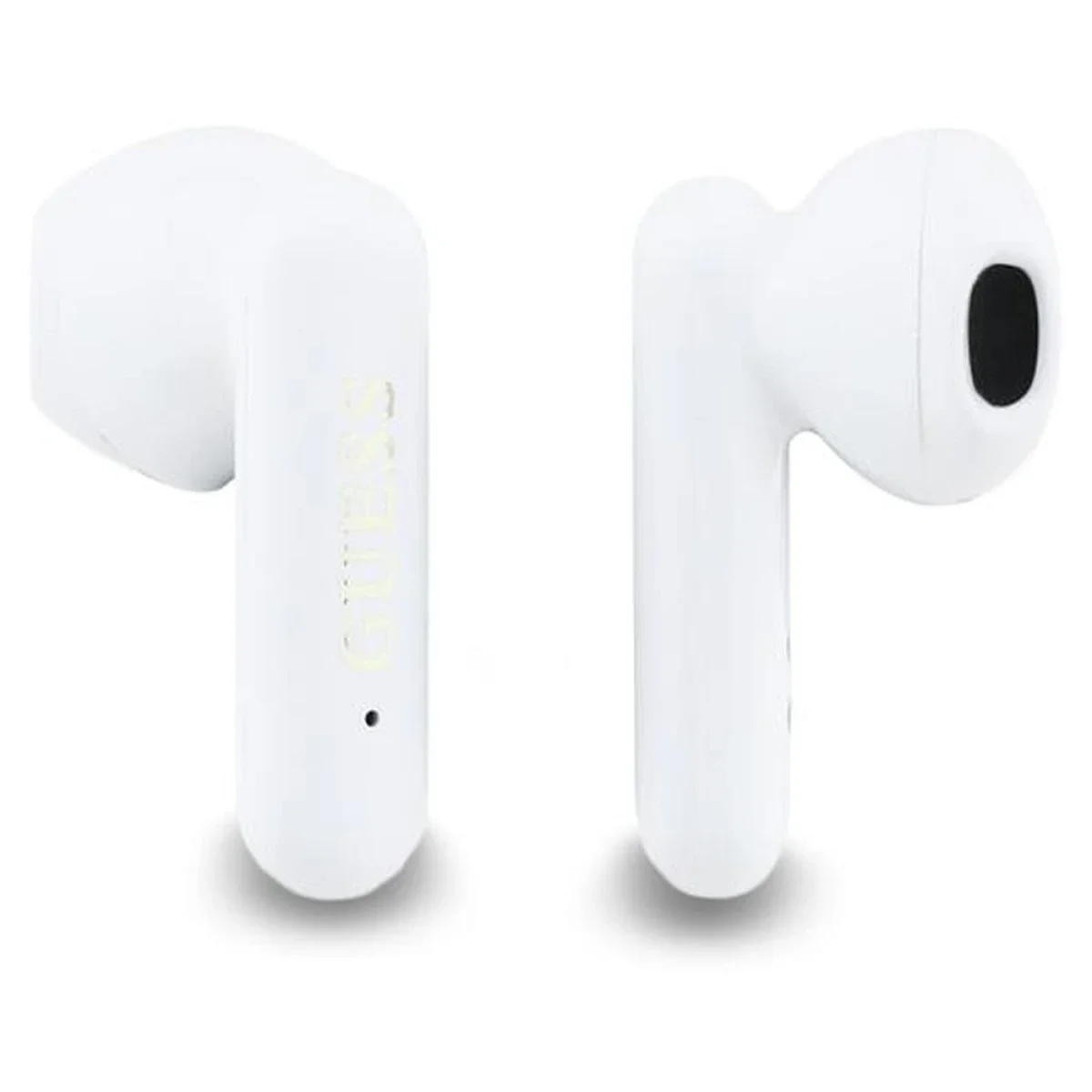 GUESS GUTWSJ7HE4GH 4G Metal Logo TWS Bluetooth Earphones with Charging Case - White - Thumbnail 3