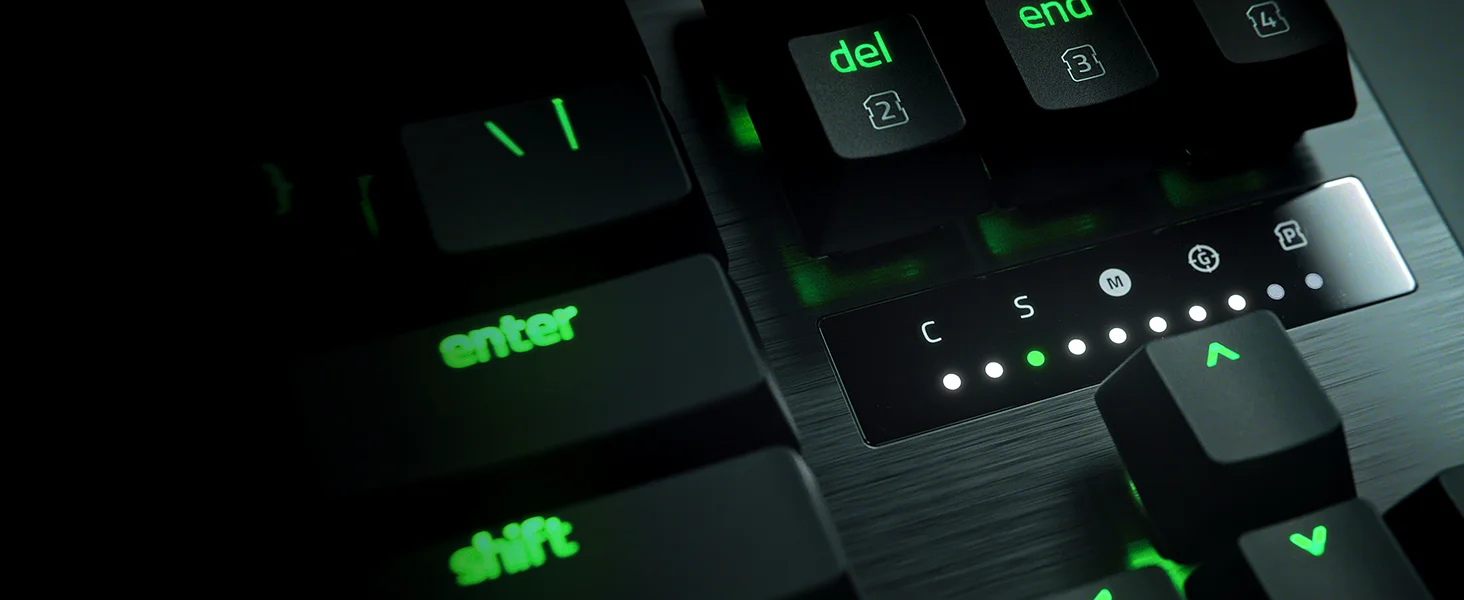 كيبورد ألعاب Razer Huntsman V3 Pro TKL بمفاتيح بصرية تناظرية - أبيض - Thumbnail 20