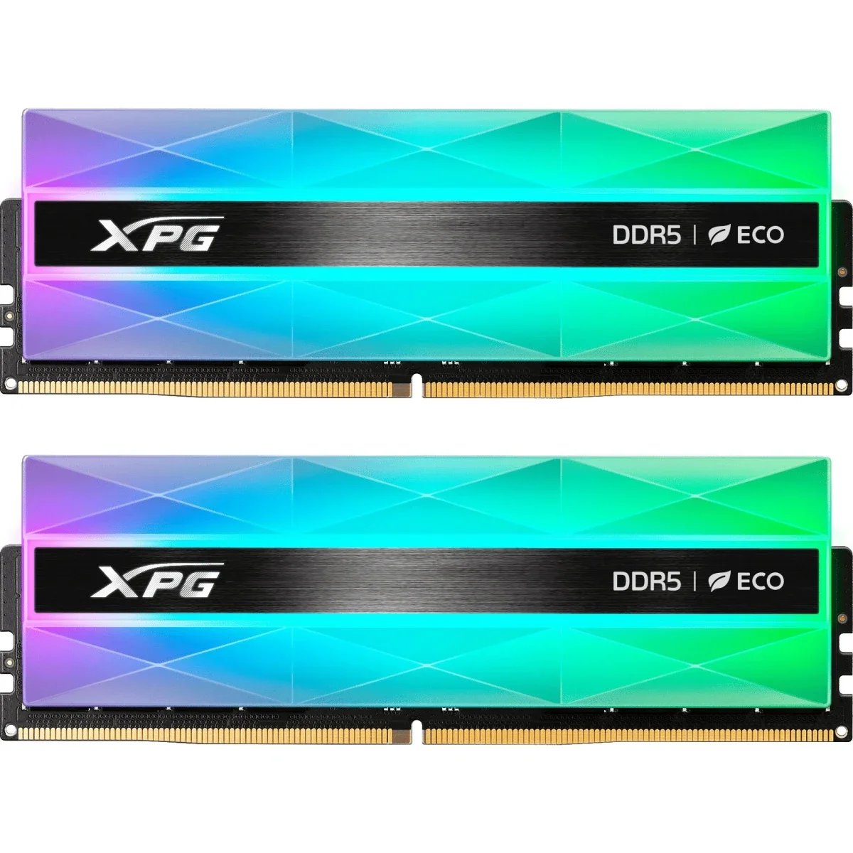 ADATA XPG LANCER NEON RGB 32GB (2x16GB) DDR5 6400MHz CL32 Silver Desktop Memory - Thumbnail 2