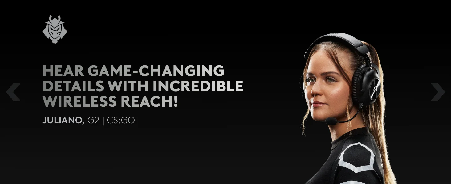 Logitech G PRO X 2 Wireless Gaming Headset with 50mm Graphene Drivers - Black - Thumbnail 10