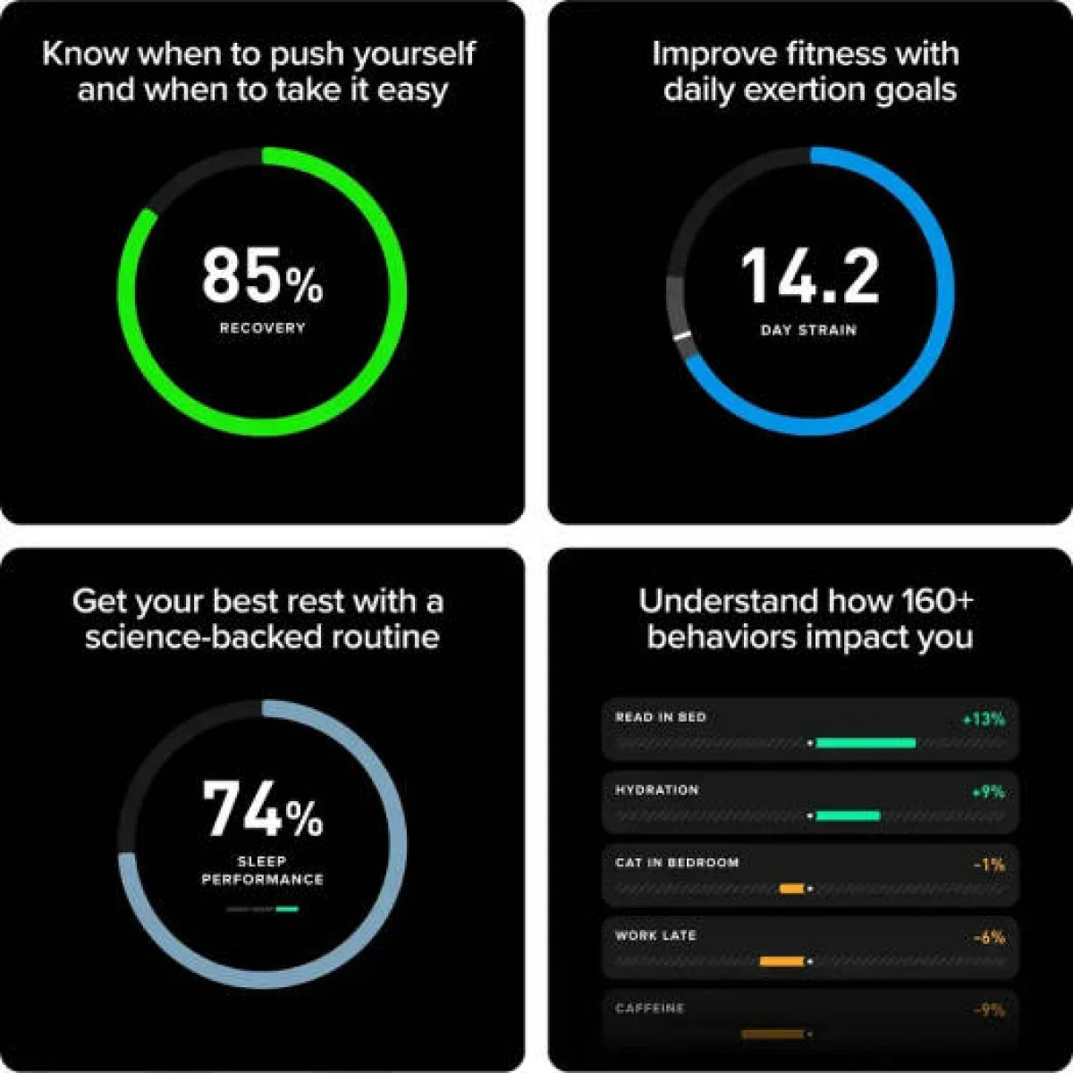 WHOOP 5.0 Peak Activity & Sleep Tracker with 12-Month Membership - Thumbnail 6