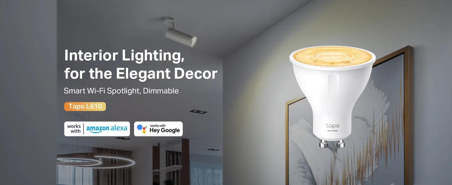 لمبة سبوت لايت LED ذكية قابلة للتعتيم TP-LINK Tapo L610 2700K قاعدة GU10 - Image 12