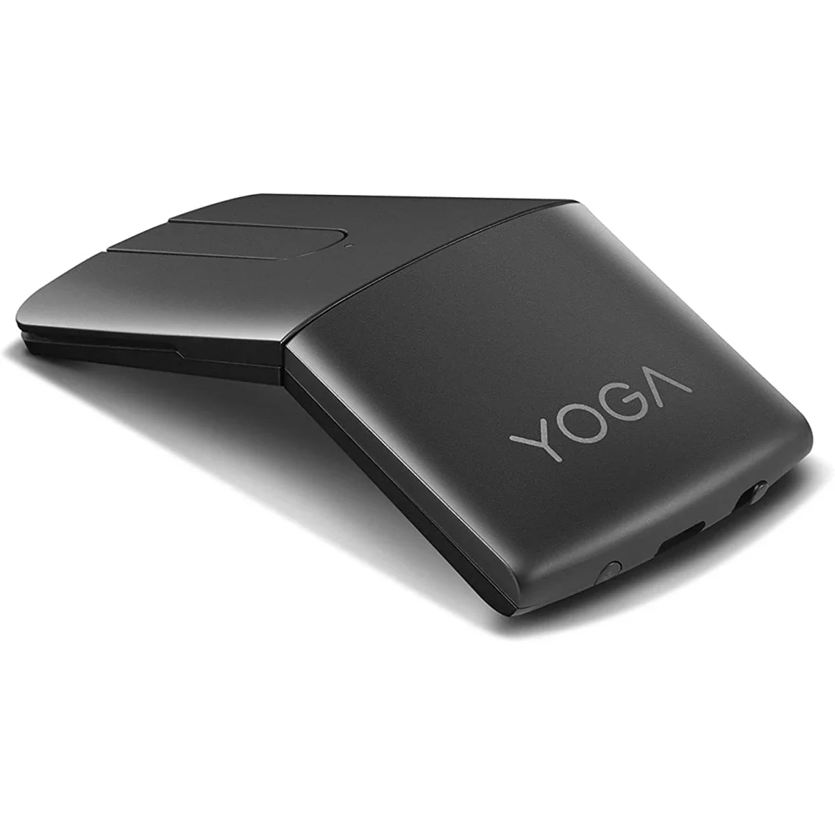 ماوس ومؤشر ليزر Lenovo Yoga Mouse لاسلكي بتقنية Bluetooth 5.0 و2.4GHz - أسود