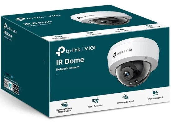 كاميرا شبكية قبة بالأشعة تحت الحمراء TP-LINK VIGI C240I بدقة 4MP مع PoE وIP67 وIK10 - Image 11