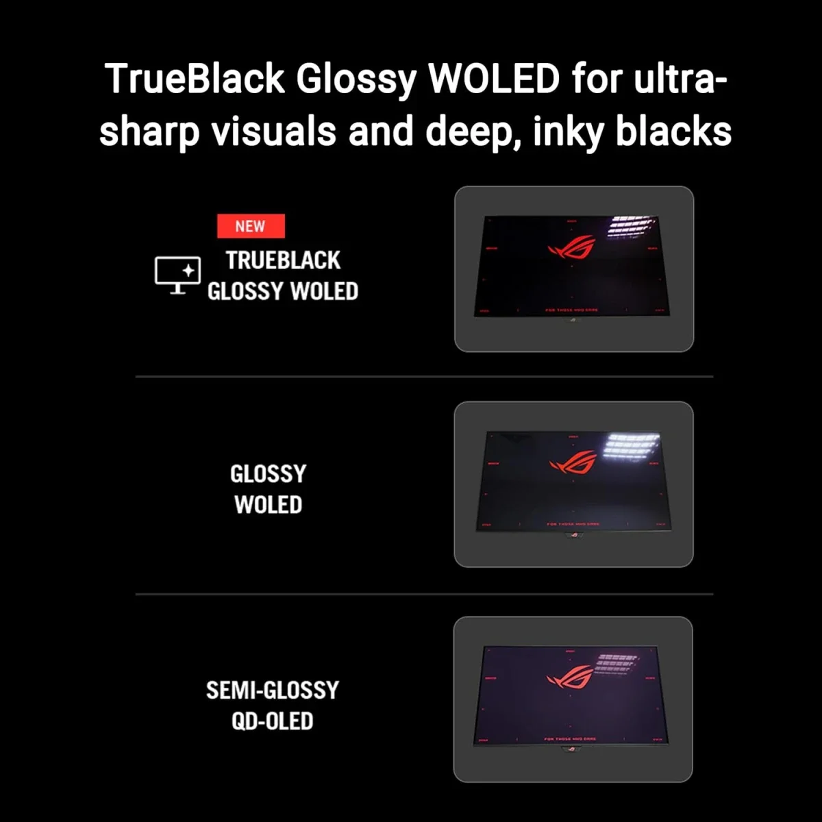 Asus PG27AQWP-W ROG Swift OLED 27-inch 2K Gaming Monitor, Dual Mode 4K 540Hz / HD 720Hz, 0.02ms - Thumbnail 5