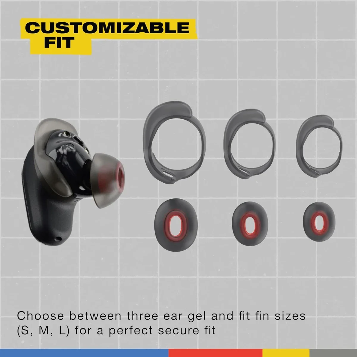 سماعات أذن لاسلكية Skullcandy Method 360 ANC بصوت Bose، أسود حقيقي - Image 11