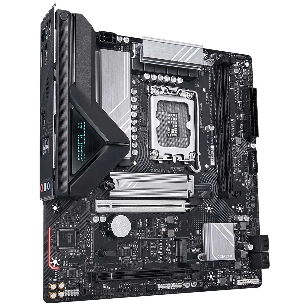 لوحة أم GIGABYTE B860M EAGLE لمعالجات Intel Core Ultra بمقبس LGA 1851 - Image 3