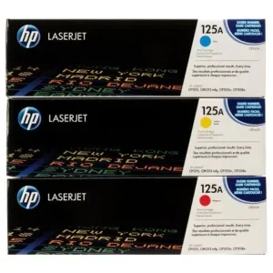 HP 125A Original LaserJet Toner Cartridge – Yellow / Cyan, Sold Separately - Image 2