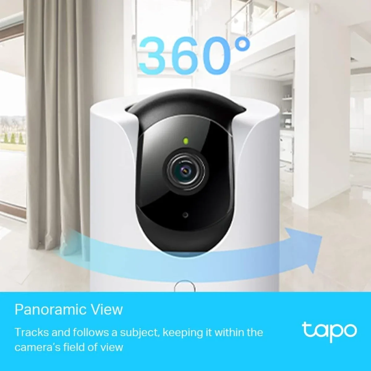 TP-LINK Tapo C225 2K QHD Pan/Tilt Security Camera with AI Detection and 2-Way Audio - Image 5