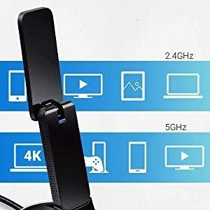 محول واي فاي TP-LINK Archer T9UH AC1900 USB 3.0 ثنائي النطاق - Image 5