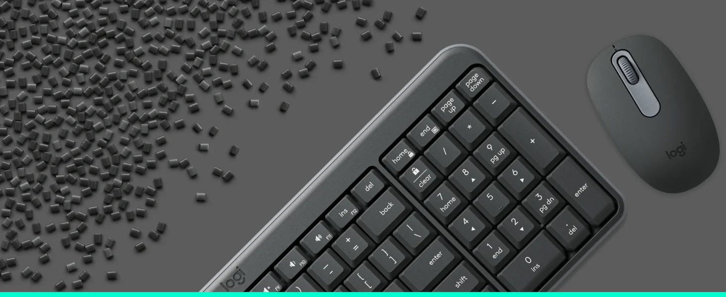 Logitech MK250 Bluetooth Keyboard & Mouse Combo, Arabic/English Layout, Graphite - Image 14