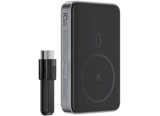 ACEFAST M10 10000mAh Magnetic Wireless Power Bank with PD 30W and 15W Charging - Black - Image 8