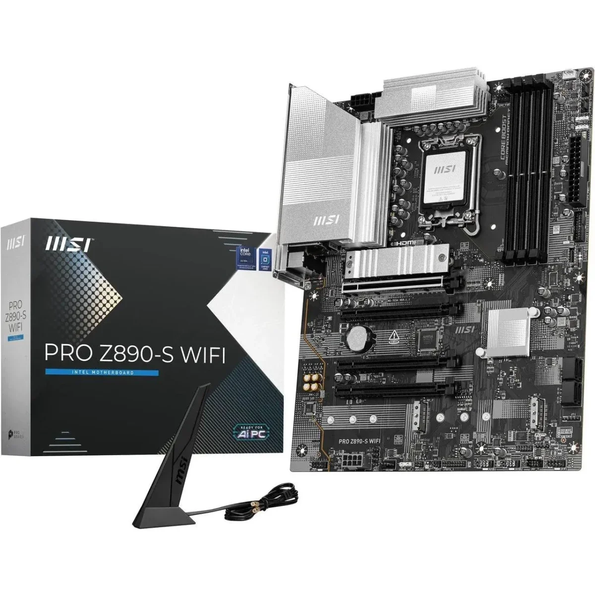 لوحة أم MSI PRO Z890-S WiFi بمقبس LGA 1851 وبحجم ATX - Image 1