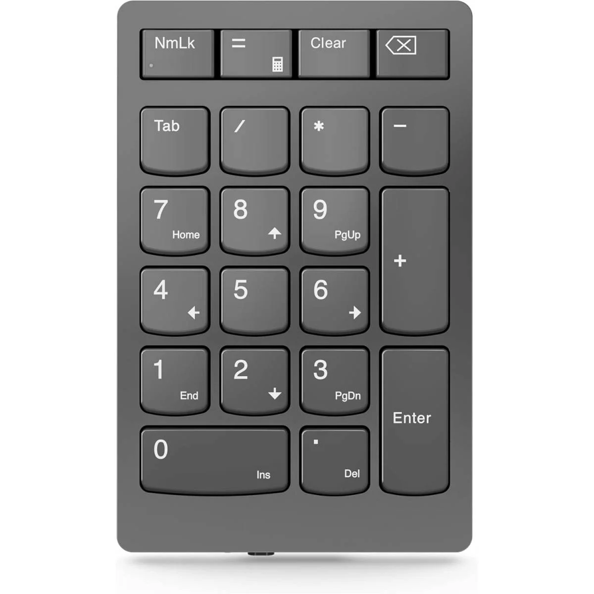 لوحة أرقام لاسلكية Lenovo Go نحيفة للغاية 13 مم قابلة للشحن - Storm Grey - Image 5