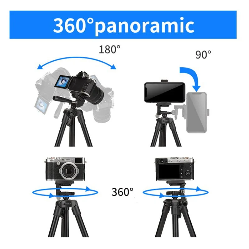 Jmary KP-2205 Professional Tripod with Mobile Holder - Thumbnail 3