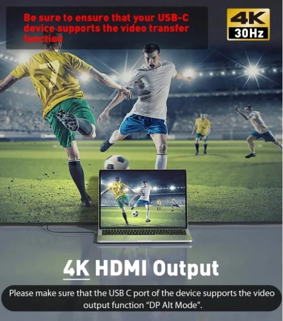 HAING HI-2022-THC-1.8 USB-C to HDMI Cable 1.8m 4K 60Hz - Image 3