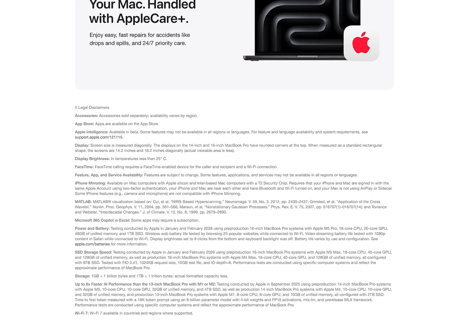 لابتوب Apple MacBook Pro 16 (2026) M5 MAX سعة 2TB وذاكرة 48GB بمعالج 18-Core CPU ورسوميات 40-Core GPU وشاشة Retina XDR 120Hz لون Black - Image 15