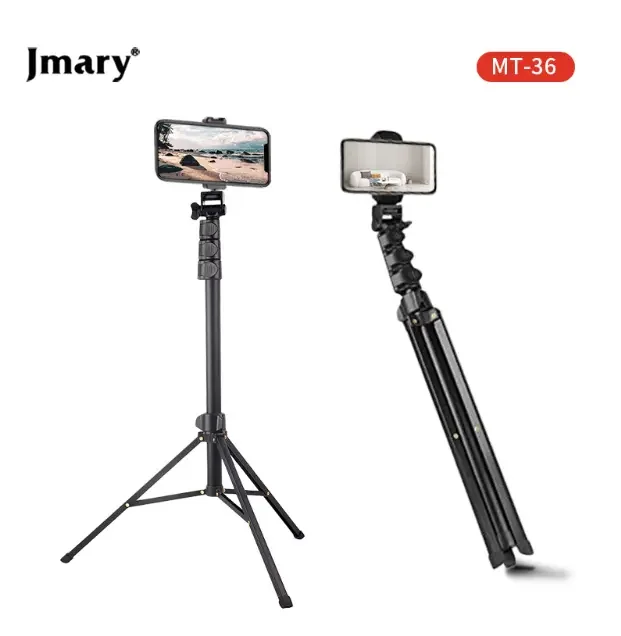 عصا سيلفي وحامل ثلاثي للهاتف Jmary MT-36 قابل للتمديد 1.7 متر من الألومنيوم 67 إنش - Image 2