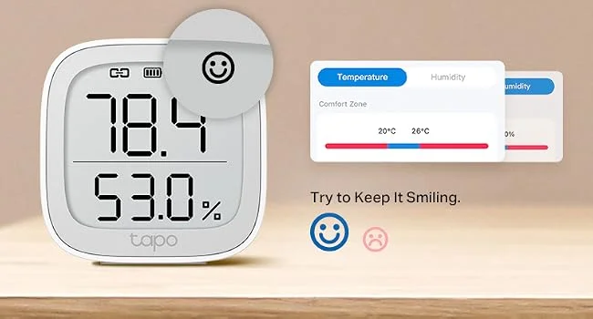 TP-LINK Tapo T315 Smart Temperature & Humidity Monitor with 2.7-Inch E-Ink Display - Thumbnail 15
