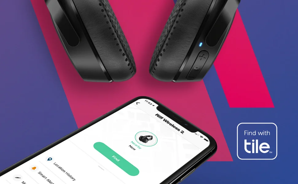 Skullcandy Riff Wireless 2 On-Ear Headphones with Mic, 34-Hour Battery, Black - Thumbnail 12