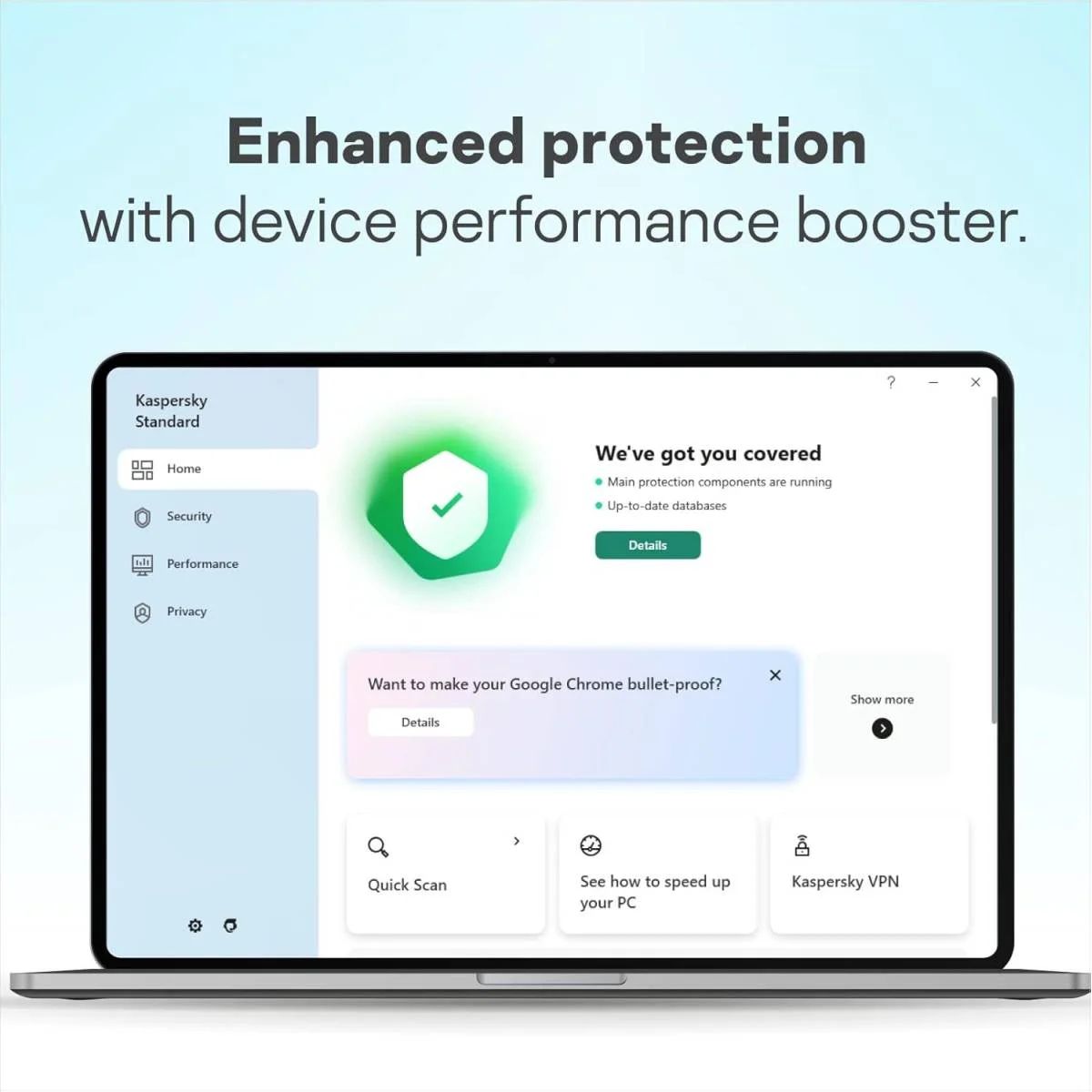 مكافحة فيروسات Kaspersky Standard لـ 5 أجهزة لمدة سنة - Thumbnail 2
