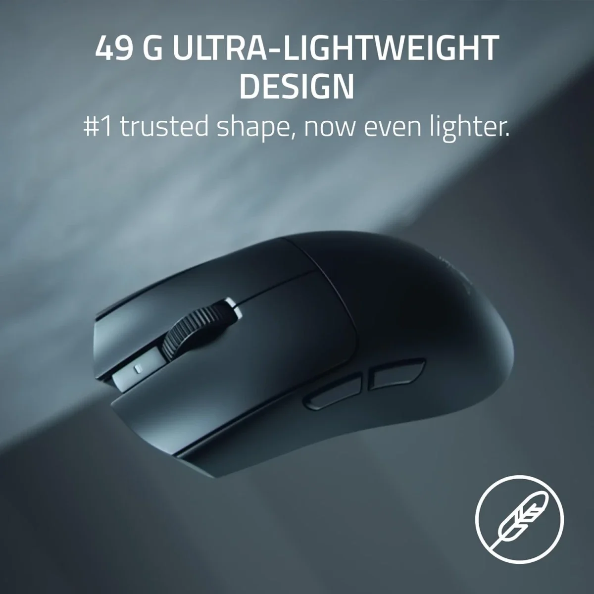 Razer Viper V4 Pro Wireless Gaming Mouse, 50g, 50K DPI, 8K Polling, Gen-4 Optical Switches, Optical Scroll Wheel, USB-C Charging, PC & Mac – Black - Image 6