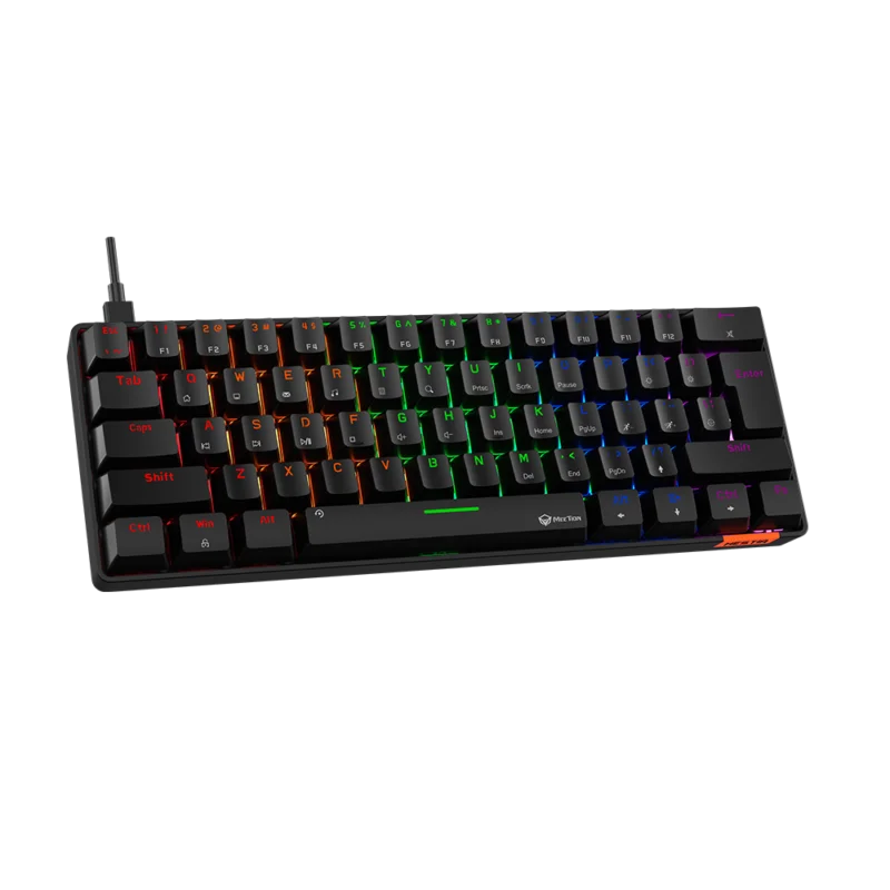 Meetion MK005 60% Mechanical Gaming Keyboard with Full-Key Anti-Ghosting – Black - Image 9