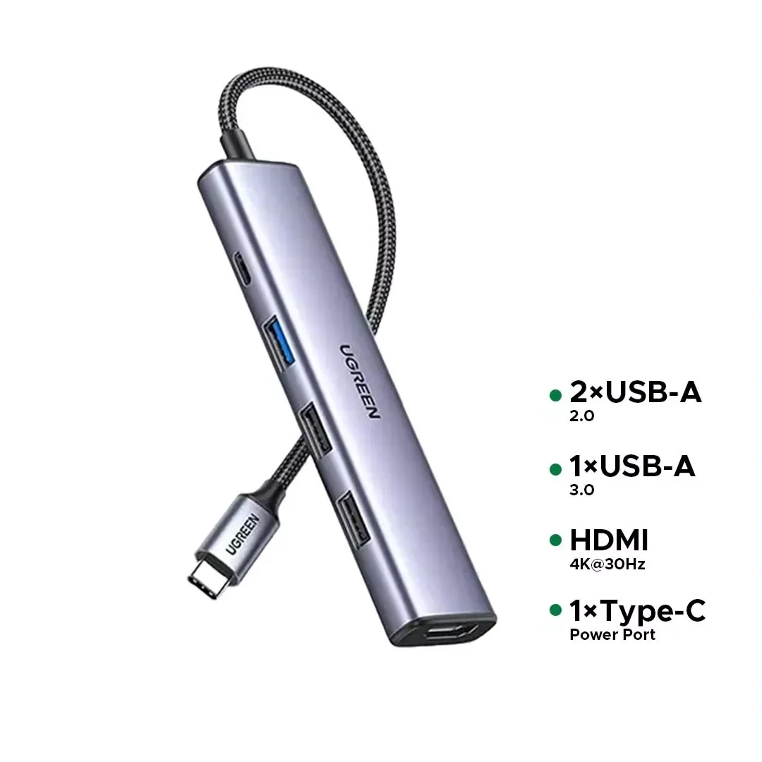 Ugreen CM478 15495 5-in-1 USB-C Multifunction Adapter