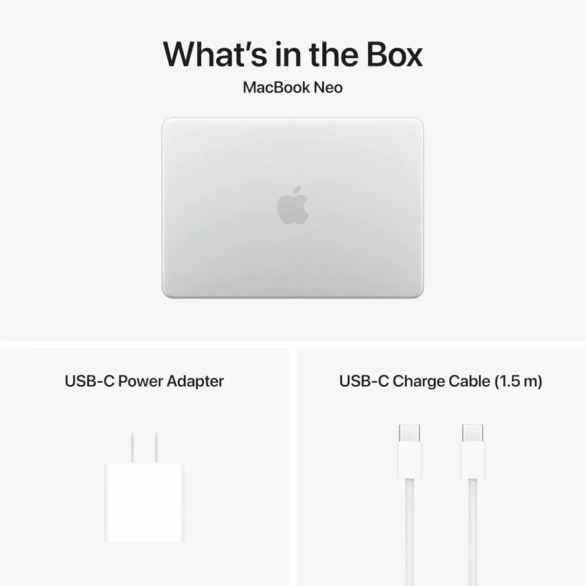 لابتوب Apple MacBook NEO 13 (2026) A18 Pro سعة 512GB رام 8GB شاشة 2.4K IPS مقاس 13.0 إنش - Silver - Image 6