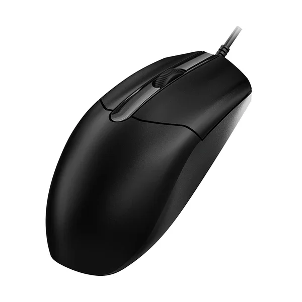 ماوس AJAZZ NJ01 بصري سلكي بأزرار هادئة، 1000 DPI، حوالي 78 غرام، أسود - Image 2