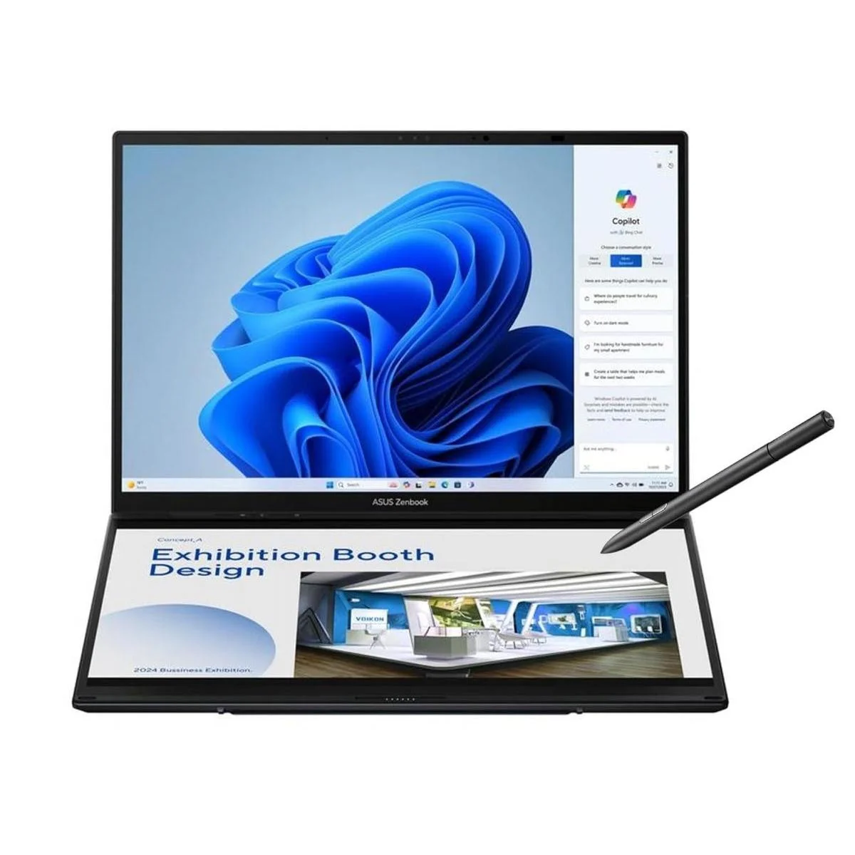 Asus Zenbook 14 OLED 3K 144Hz Touch Laptop, Core Ultra 9 386H, 32GB RAM, 2TB SSD