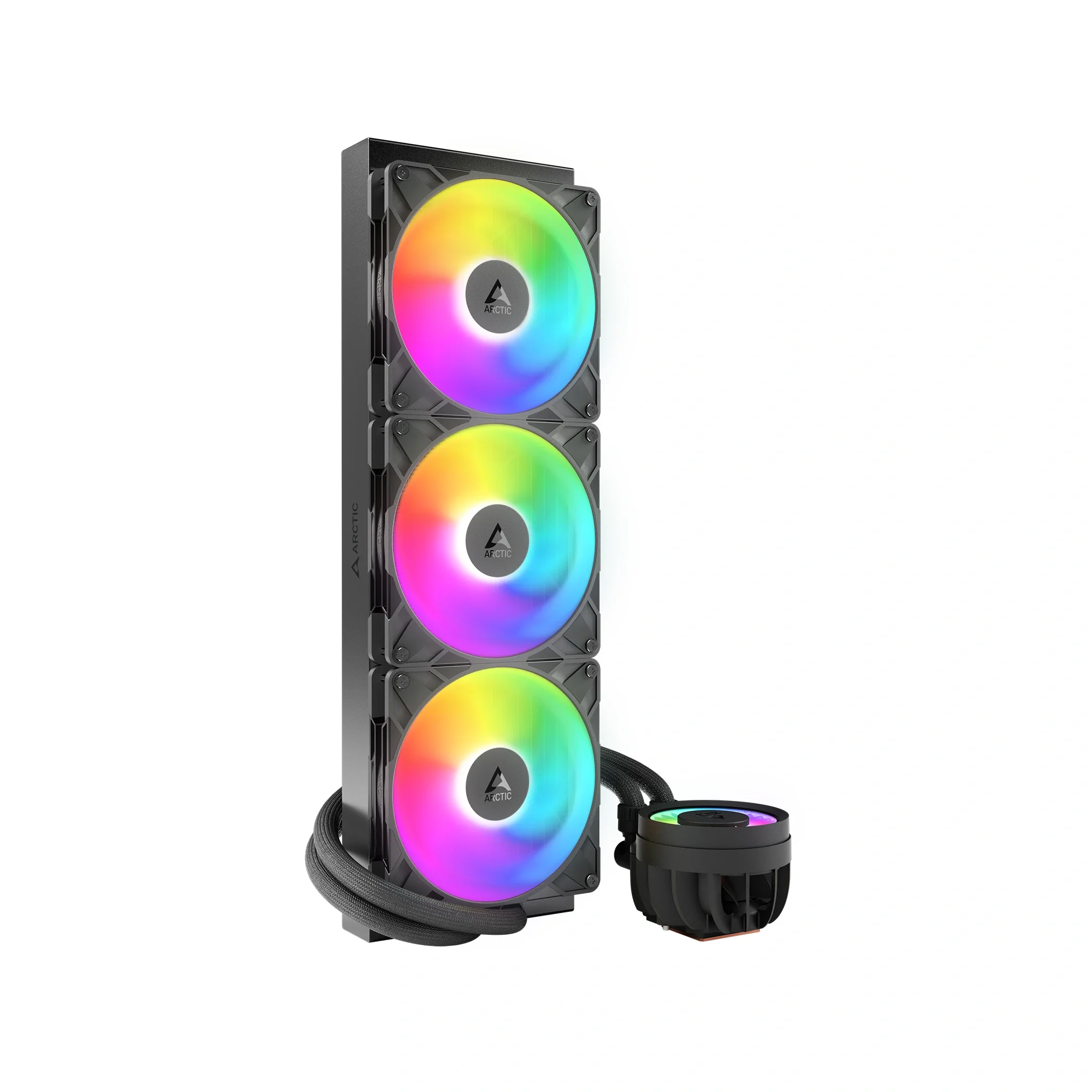 مبرد سائل للمعالج ARCTIC Freezer III Pro 420 A-RGB الكل في واحد - Thumbnail 3