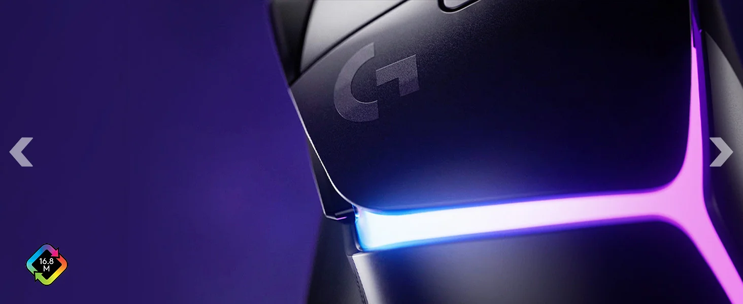ماوس ألعاب Logitech G502 X PLUS لاسلكي بمستشعر HERO 25K، أسود - Thumbnail 12