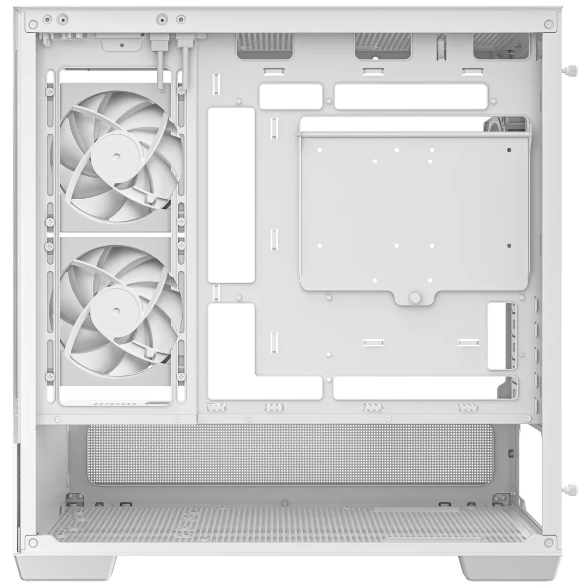 DeepCool CG380 3F Panoramic ATX Mid-Tower Case White - Thumbnail 8