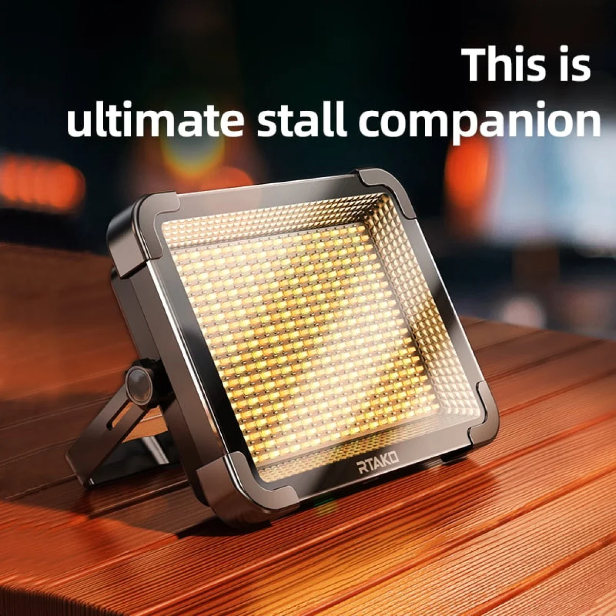 RTAKO AR-GTB600T 80W Multi-Function Photography and Videography Panel Light - Image 2