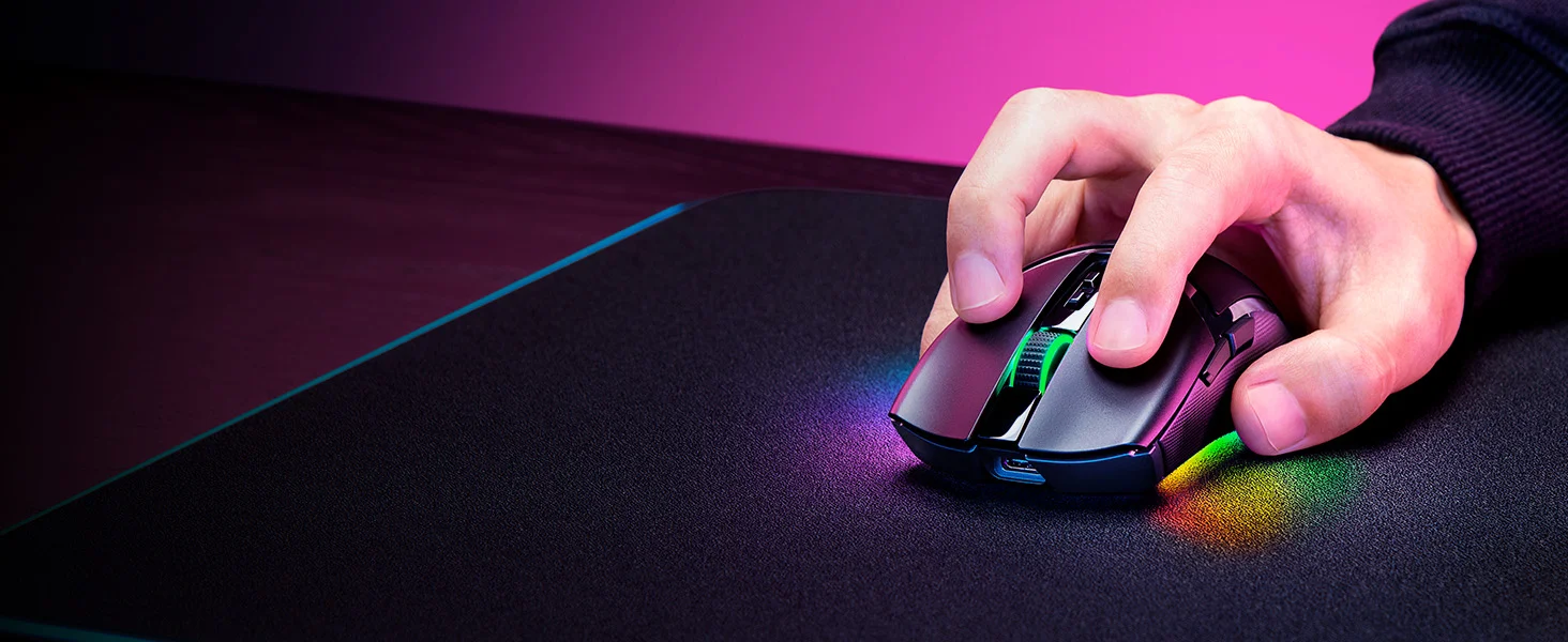 ماوس ألعاب لاسلكي Razer Cobra Pro بمستشعر بصري 30K، أسود - Thumbnail 12