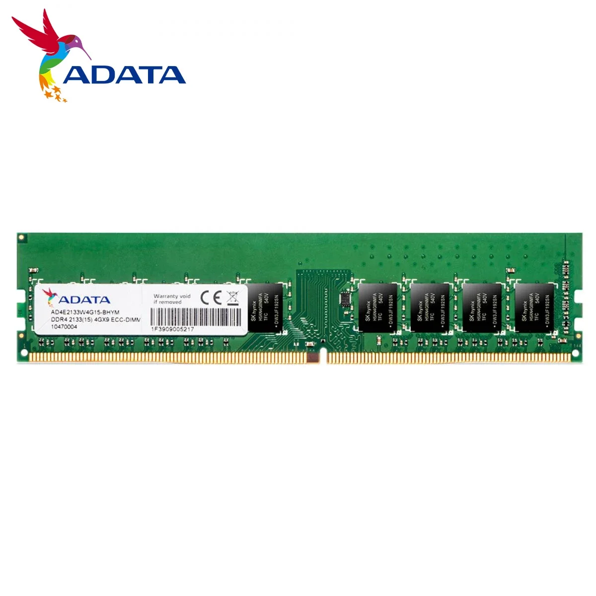 ADATA DDR4 16GB 2400MHz CL17 288-Pin 1.2V Desktop Memory