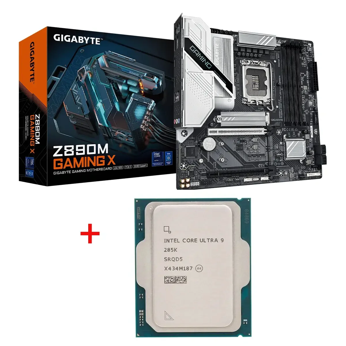 Intel Core Ultra 9 285K 24-Core Processor Bundle with Gigabyte Z890M Gaming X DDR5 Motherboard - Image 1