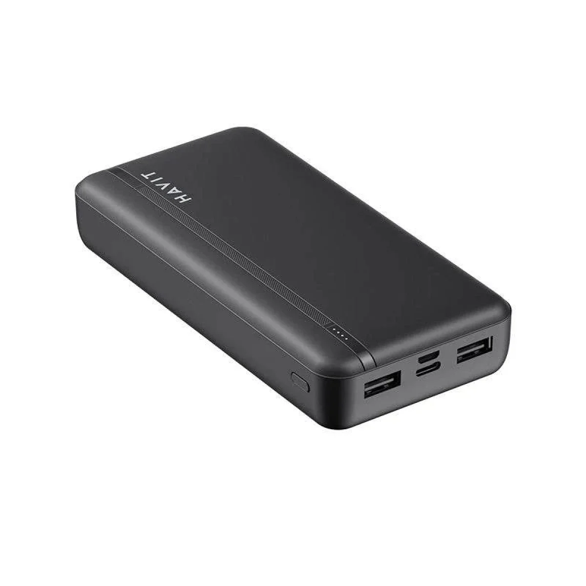 HAVIT PB91 20000mAh Power Bank with Dual USB-A Outputs - Black - Thumbnail 4