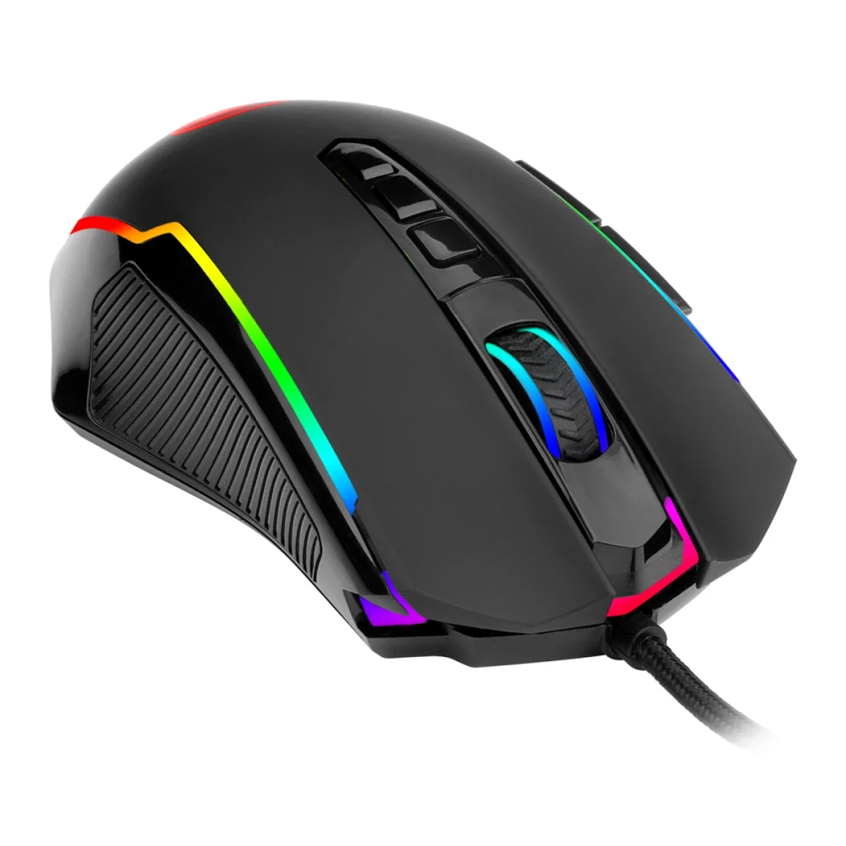 ماوس ألعاب سلكي Redragon M910 Ranger بإضاءة RGB ودقة 8000 DPI و9 أزرار قابلة للبرمجة - Thumbnail 4