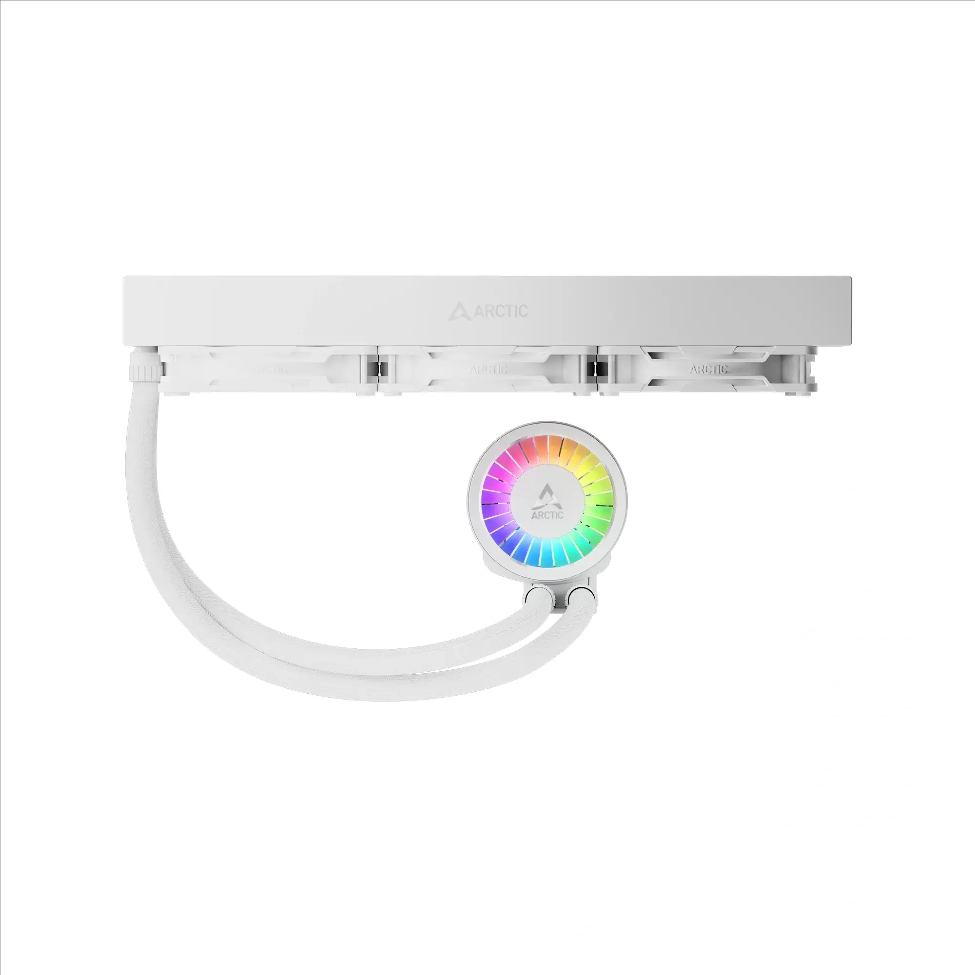 مبرد سائل للمعالج ARCTIC Freezer III Pro 360 A-RGB أبيض الكل في واحد - Image 4