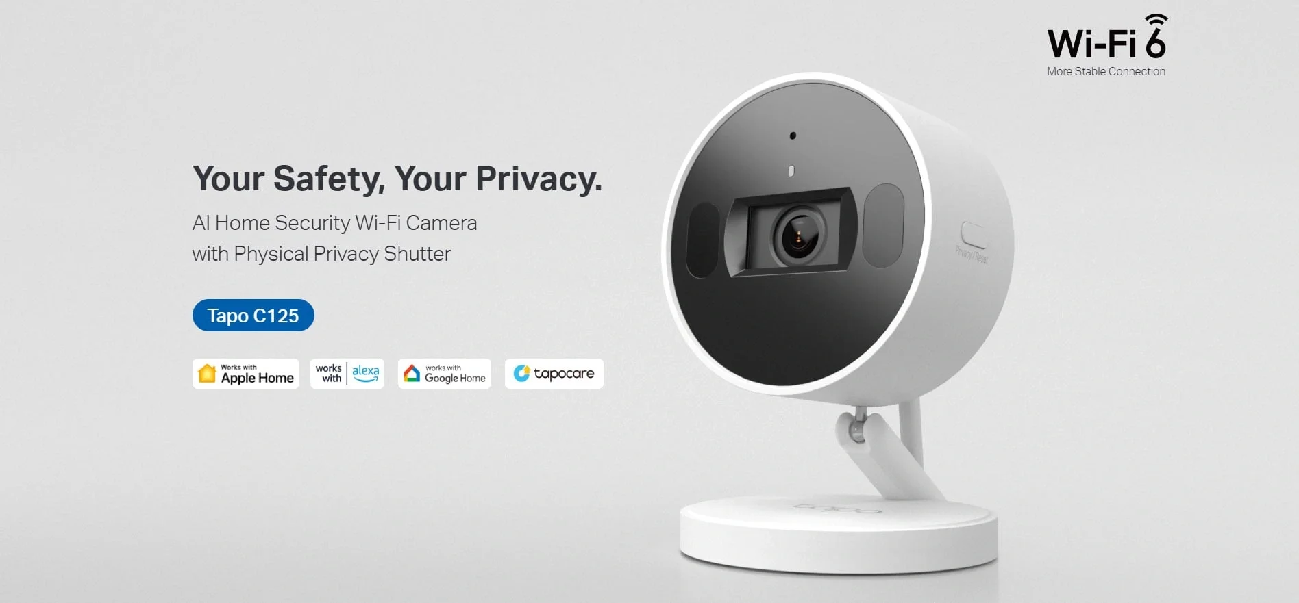 TP-LINK Tapo C125 AI Home Security Wi-Fi Camera, 2K QHD 4MP - Image 3